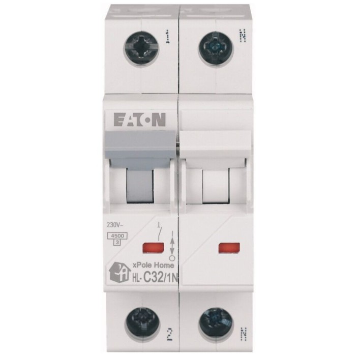Siguranta automata 32A 1P+N C 4,5ka Xpole Eaton HL-C32 1N