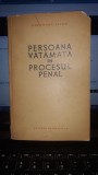 Persoana vatamata in procesul penal - Gheorghe Elian