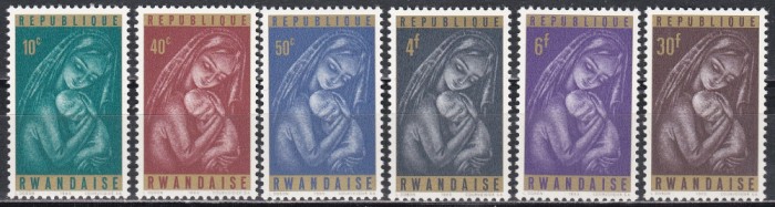 Ruanda 1965 - Craciun, MNH