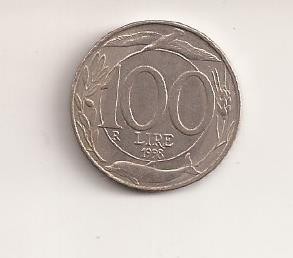 Moneda Italia - 100 Lire 1998 v1