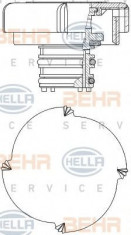 Buson vas expansiune antigel BMW Seria 3 Cupe (E46) (1999 - 2006) HELLA 8MY 376 743-451 foto