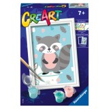 Cumpara ieftin Ravensburger - CreArt pictura pe numere pentru copii raton dragalas
