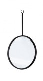 Cumpara ieftin Oglinda de perete cu rama din fier negru Regular 40x3x70 cm