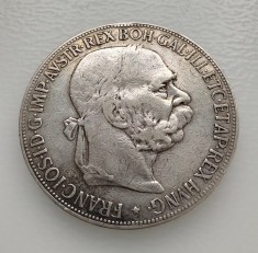 Austria - 5 Korona 1900 - Argint foto