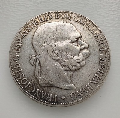 Austria - 5 Korona 1900 - Argint foto