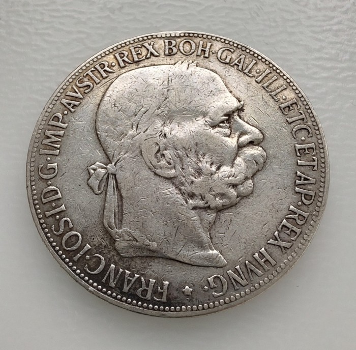 Austria - 5 Korona 1900 - Argint