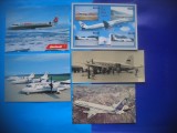 HOPCT LOT NR 966 AVION/AVIATIE -5 CARTI POSTALE-NECIRCULATE