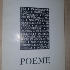 Poeme- Mircea Ciobanu