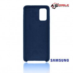 Husa Samsung Galaxy S20 PLUS ? HiQuality Silicone Velvet (Dark Blue) foto