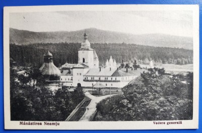 Manastirea Neamtu - Vedere generala - aprox. 1936 - printata, necirculata foto