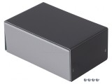 Carcasă Aluminiu Argintie 100x153x63mm