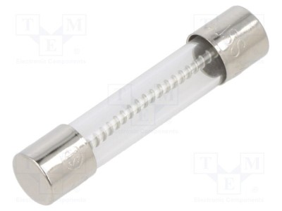 Siguranta fuzibila lenta, 3A, tensiune 250V AC, 6,3x32mm, EATON/BUSSMANN - BK-MDL-3-R foto