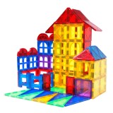 Set constructie magnetic 3D pentru copii, 100 piese Magplayer