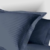 Fata de perna 40x40cm,damasc satinat,100% bumbac,gri antracit-H030