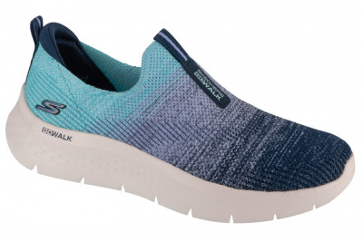 Pantofi pentru adidași Skechers Go Walk Flex - Cali Sunset 124827-NVAQ albastru foto