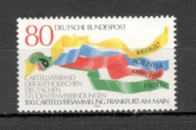 Germania.1986 Conferinta asociatilor studentilor catolici MG.613 foto