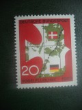 HOPCT TIMBRE MNH 895 INAUGURARE FERIBOT DANEMARCA-GERMANIA 1963 - 1 VAL GERMANIA