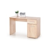 Birou HM Lima B1, cu usa si sertar, PAL melaminat, 120x55x75 cm, stejar sonoma