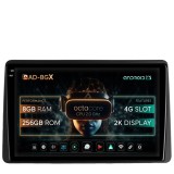 Navigatie Dacia Duster (2018-2021), Android 13, X-Octacore 8GB RAM + 256GB ROM, 10.36 Inch - AD-BGX10008+AD-BGRKIT374