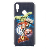 Husa TPU Marvel Avengers 001 pentru Huawei P Smart (2019) / Huawei Honor 10 Lite, Bleumarin