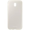 Husa de protectie Samsung Jelly Cover pentru Galaxy J5 2017, Auriu, Silicon, Carcasa