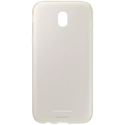 Husa de protectie Samsung Jelly Cover pentru Galaxy J5 2017, Auriu foto