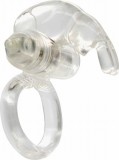 Inel Rabbit Cockring Transparent