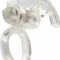 Inel Rabbit Cockring Transparent