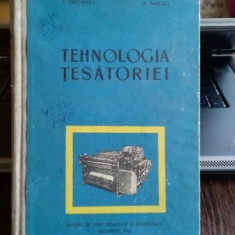 TEHNOLOGIA TESATORIEI - P. PRECUPETU