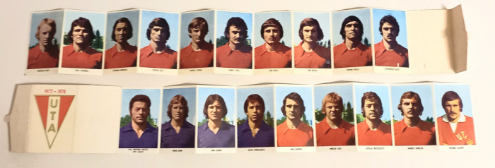 Album foto fotbal - UTA ARAD (sezonul 1977 - 1978)