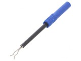 Terminal de măsurare albastru 4mm 3m&Omega;