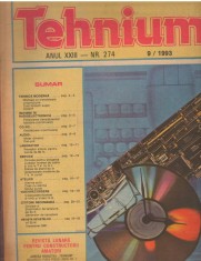 C10405 - REVISTA TEHNIUM, 9/ 1993 foto