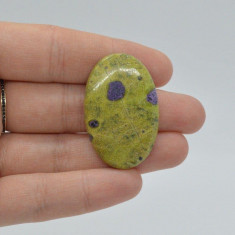 Cabochon stichtit atlansit 38x25x6mm a72