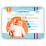 Scutece ECO hipoalergenice nou nascuti 3-6kg, marimea 2 Carryboo