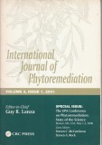 Guy Lanza (editor) International journal of phytoremediation