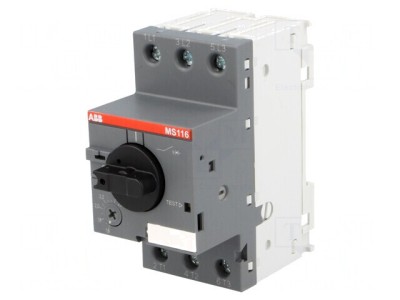 &amp;Icirc;ntrerupător Motor 0,75kW 208-690V DIN IP20 foto