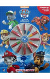 Paw Patrol. Patrula catelusilor. Carte de colorat.