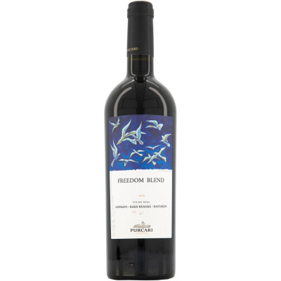 Vin Rosu Sec Freedom Blend de Purcari, 14% Alcool, 0.75 L, Vin Rosu Sec, Vinuri Rosii, Vinuri Seci Rosii, Vin Rosu Sec Purcari, Vin Purcari, Vin Freed foto