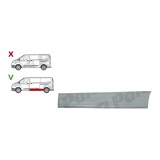 Panou lateral Ford Transit/Tourneo Custom, 03.2017, montare stanga, metal galvanizat; lungime 1710 mm, inaltime 320 mm; fara usa culisanta,