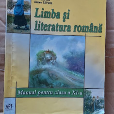 LIMBA SI LITERATURA ROMANA CLASA A XI A COSTACHE IONITA LASCAR SAVOIU ,EDIT ART