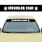 Sticker Parasolar Chevrolet Star , Autocolant Parbriz pentru Tuning Chevrolet