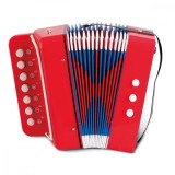 Cumpara ieftin Acordeon cu 7 clape si 3 butoane bass, functional pentru copii