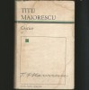 Critice Vol. II - Titu Maiorescu - Editura Pentru Literatura - Studii Literare