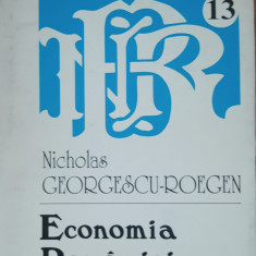 ECONOMIA ROMANIEI - NICHOLAS GEORGESCU ROEGEN, 1997