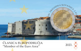 nou: Croatia 2 euro 2023 comemorativ, coincard