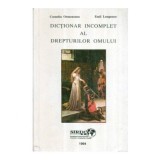 Corneliu Ormeneanu, Emil Lungeanu - Dictionar incomplet al