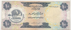 bnk bn Emiratele Arabe Unite 10 dirhams (1973) circulata foto