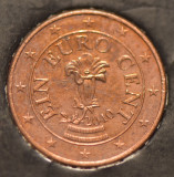 1 euro cent Austria 2010, Europa