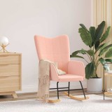 VidaXL Fotoliu de relaxare Roz 61 x 78 x 98 cm țesătură
