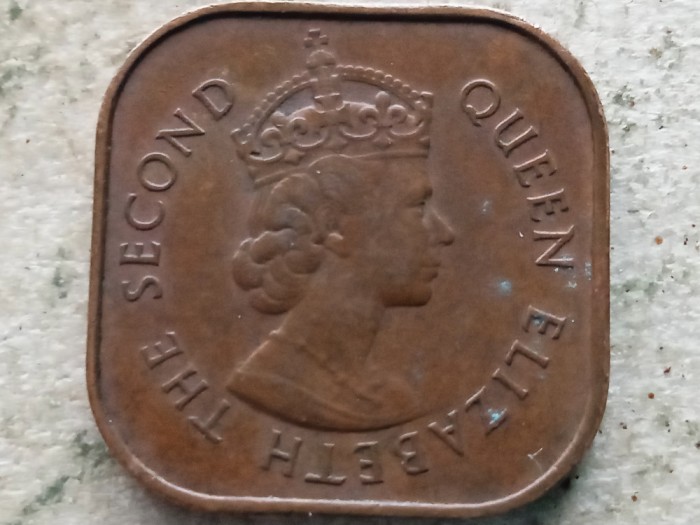 MALAYA AND BRITISH BORNEO-1 CENT 1958